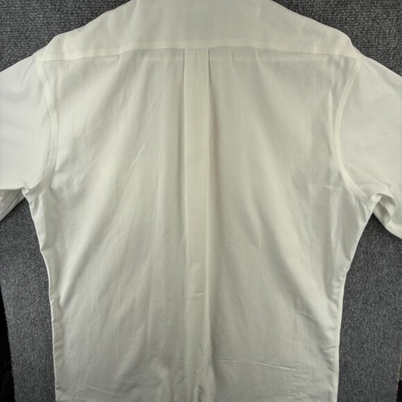 Brooks Brothers Ivory Classic Fit 16.5 33 Non Iron Cotton Button Up Supima Men - Picture 13 of 16
